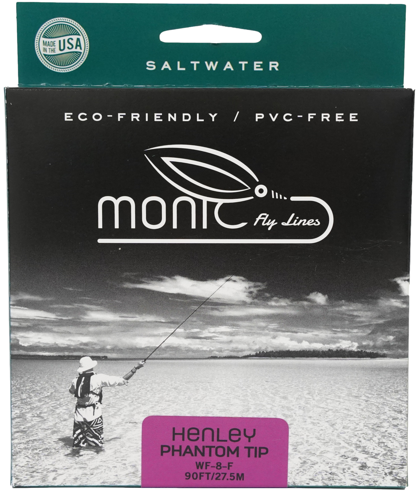 Monic Henley Clear Phantom Tip Fliegenschnur