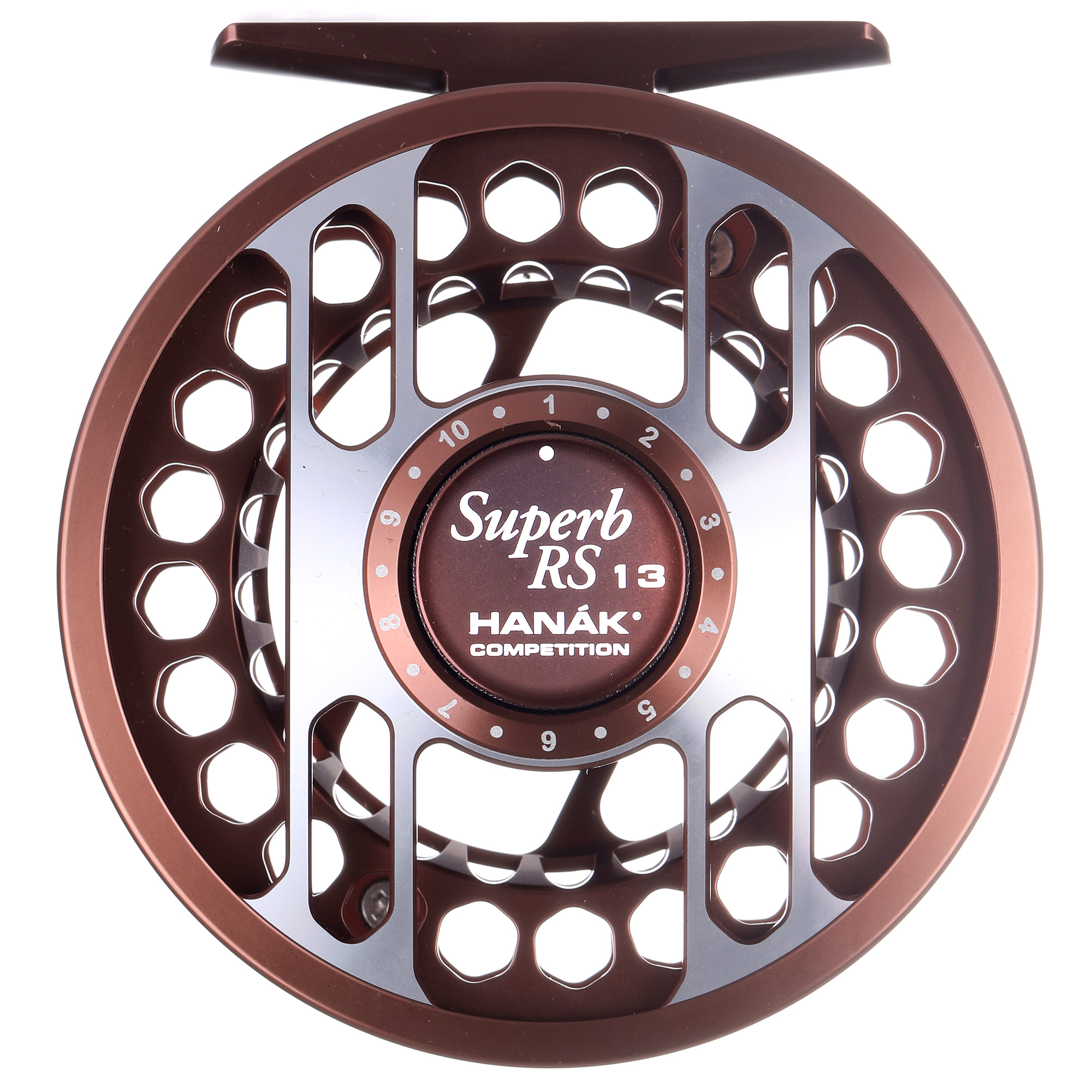 Hanak Superb RS 13 Fliegenrolle brown
