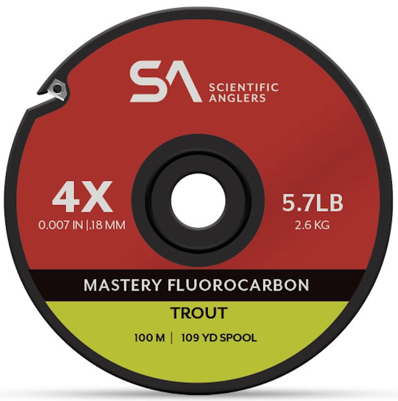 Scientific Anglers Mastery Trout Fluorocarbon Tippet Guide 100 m Spule Vorfachmaterial