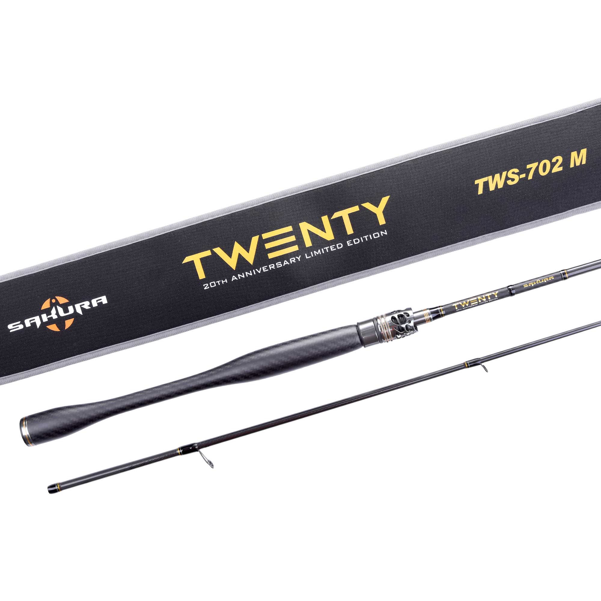 SAKURA TWENTY SPINNING TWS 702 M 7 ft (2,13 m) - 5-21 g Fuji Components 2pc