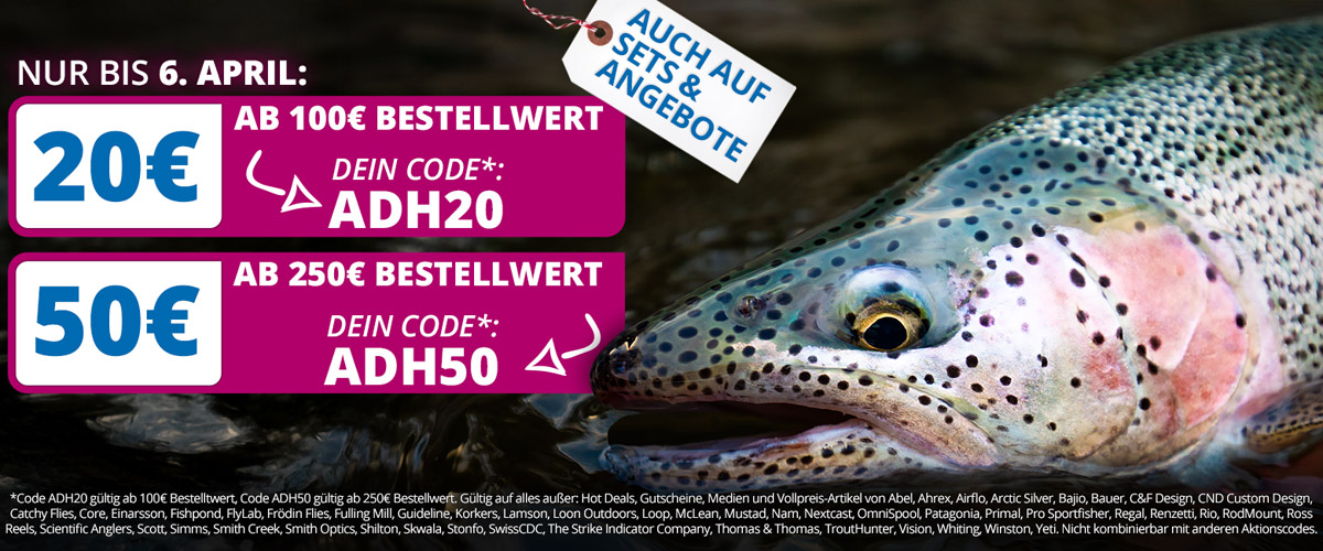 20€ oder 50€ Rabatt mit Code ADH20 oder ADH50