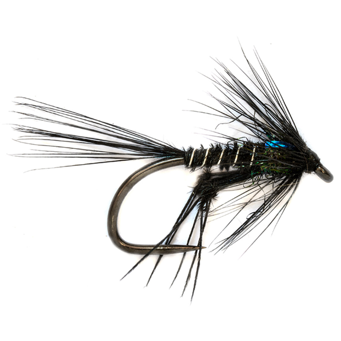Fulling Mill Nymphe - Jenkins Gangly Cruncher Black Barbless