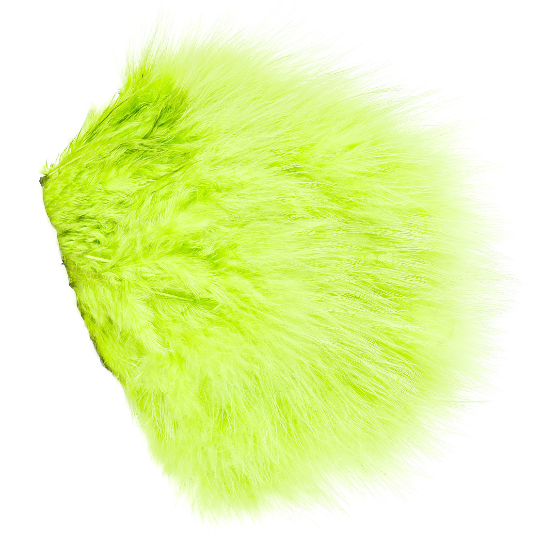 white dyed fl. yellow chartreuse
