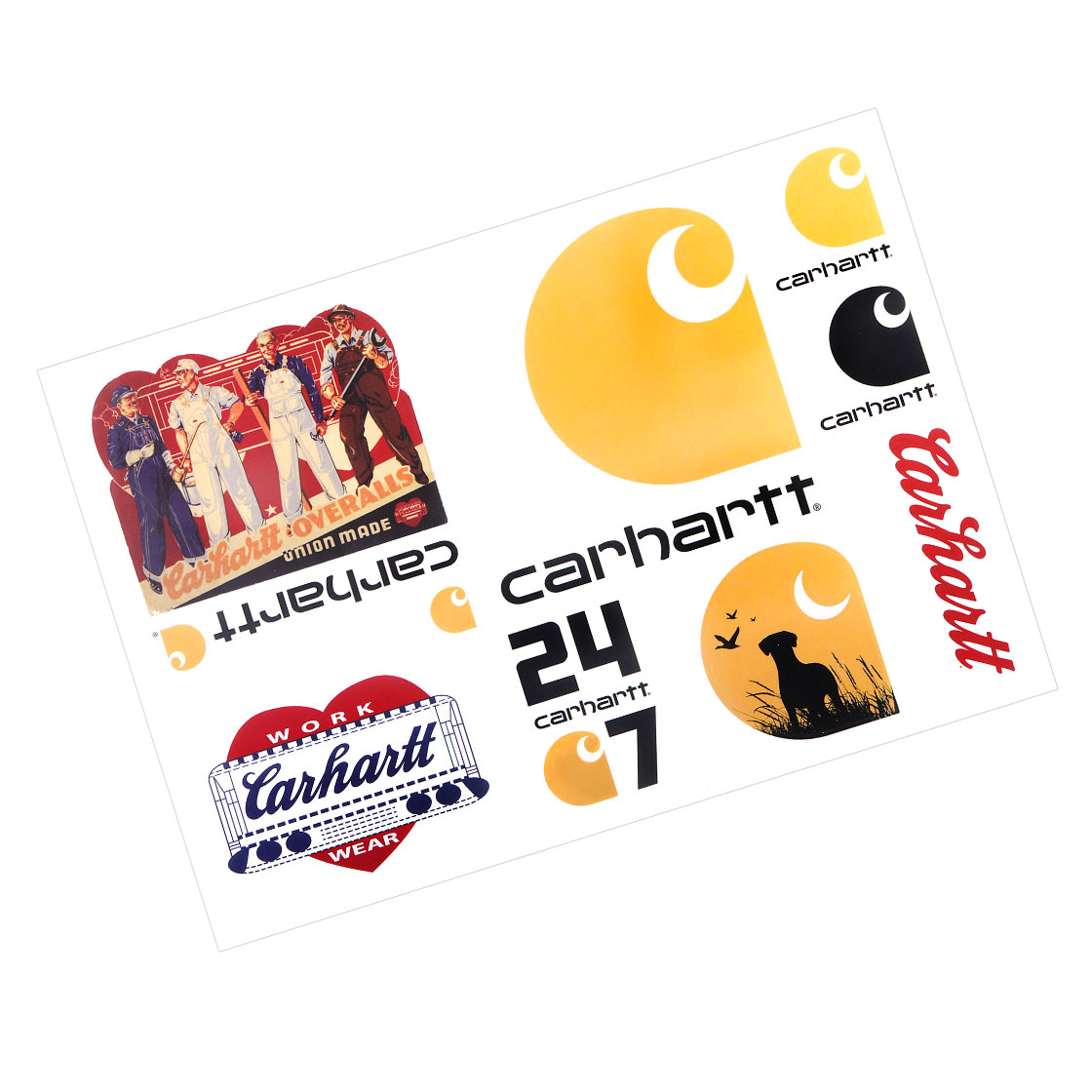 Carhartt Stickerbogen