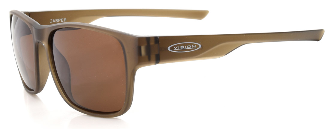 Vision Jasper Polarflite Polarisationsbrille (brown)
