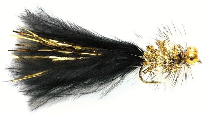 Fulling Mill Black & Gold Humungus Streamer