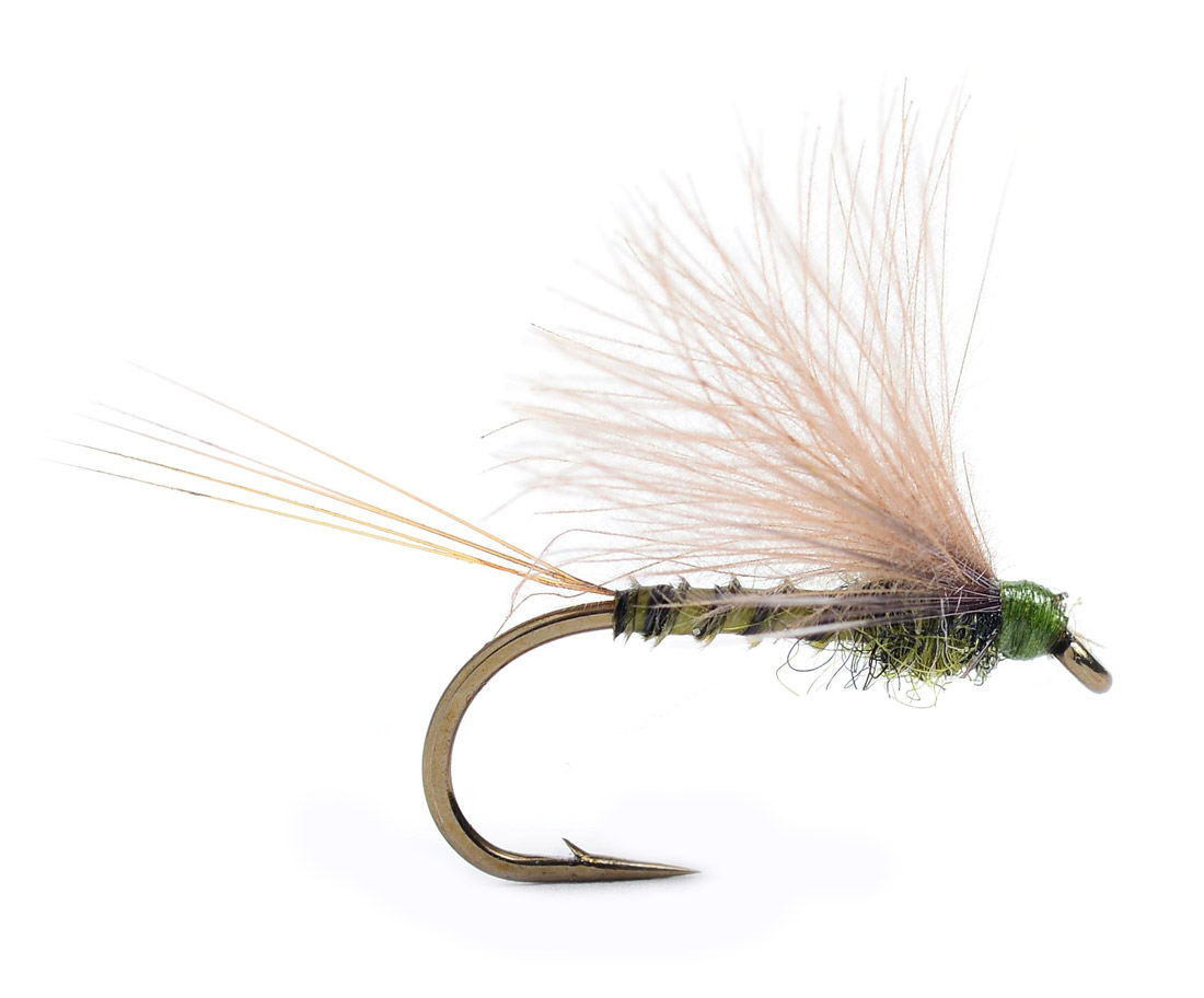 Guideline_CDC_Biot_Dun_Emerger_DK_Olive Guideline Trockenfliege - CDC Biot Dun Emerger dark olive
