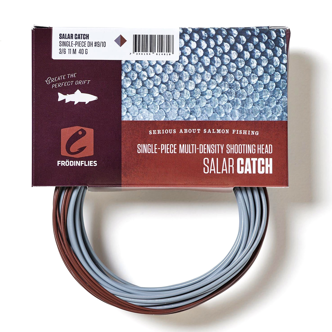 Frödin SALAR Catch Single-Piece Zweihand Schusskopf Sink3-Sink6