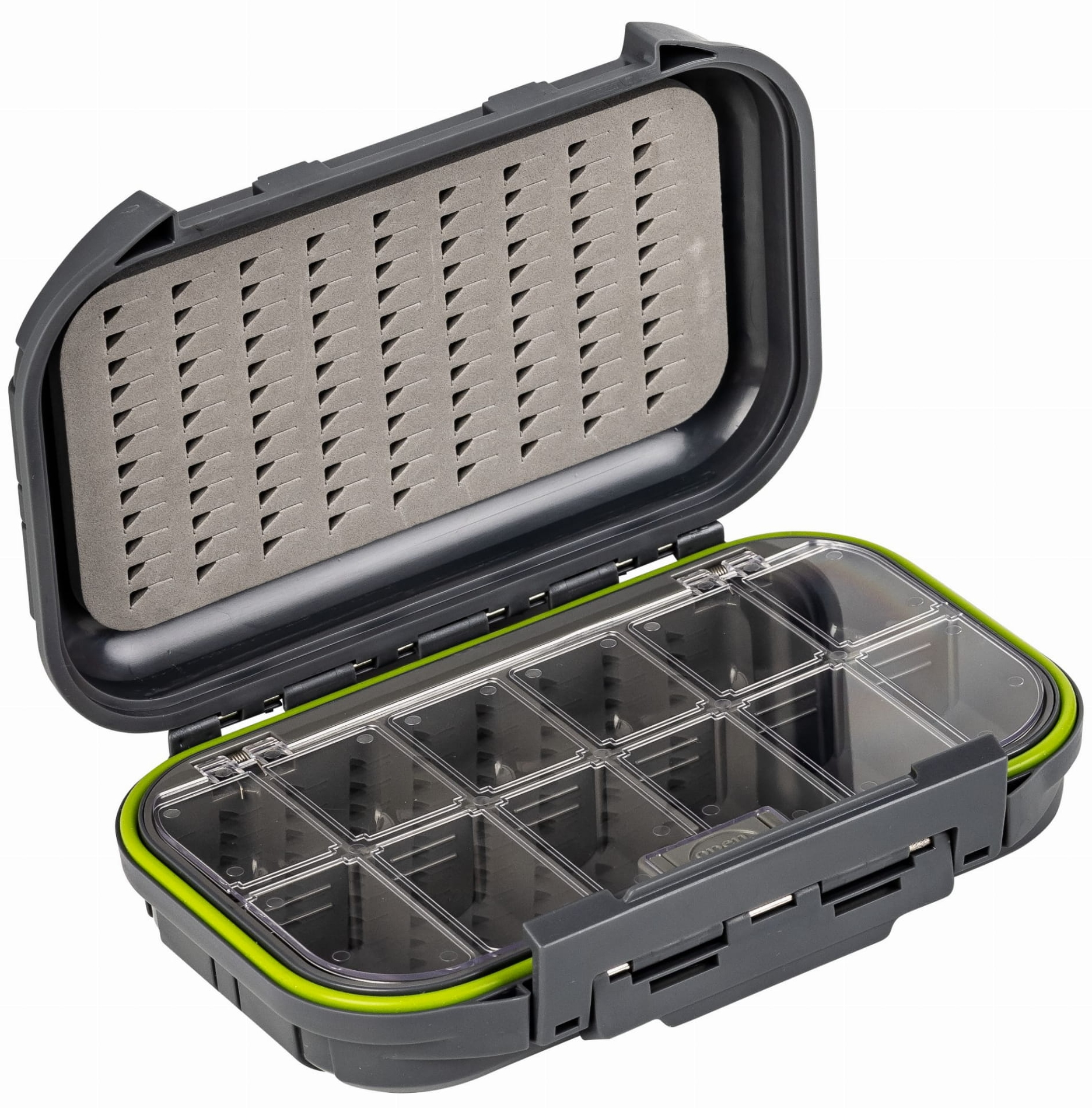 Traper Nymph Box Compartments Waterproof 170 x 110 x 45mm Fliegendose für Nymphen Traper Nymph Box Compartments Waterproof 170 x 110 x 45mm Fliegendose für Nymphen