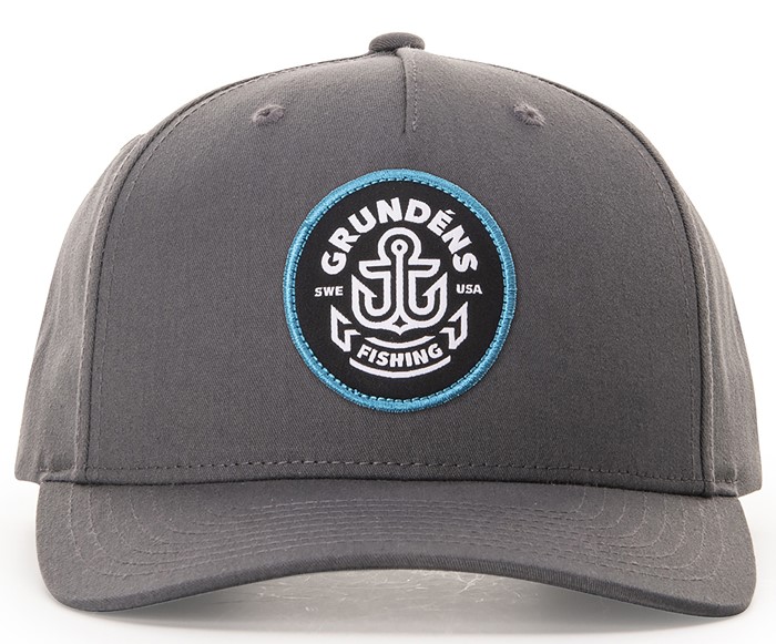 P-27617_Grundens_Icon_Anchor_Trucker_Cap_Kappe_Charcoal_1SS9qiI76Lcd9n Grundéns Icon Anchor Trucker Cap Kappe charcoal