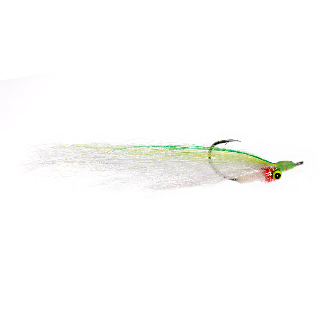 Fishient H2O Salzwasserfliege - Mega Deep Minnow electric yellow & white