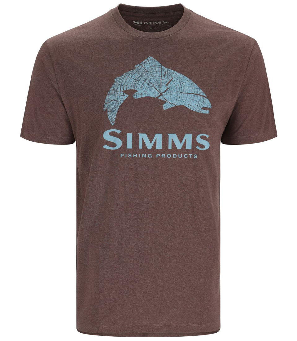 Simms_Wood_Trout_Fill_T-Shirt_brown_heather_1 Simms Wood Trout Fill T-Shirt brown heather