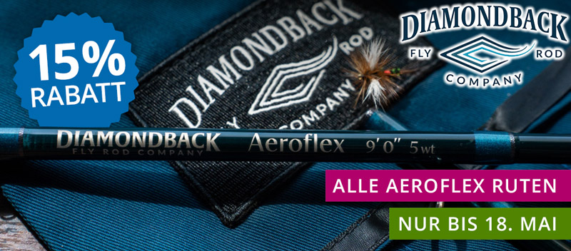 15% auf Diamondback Aeroflex Ruten bis 18.5.