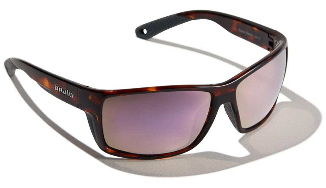 Bajio Polarisationsbrille Bales Beach - Dark Tort Gloss (Rose Mirror Glass)