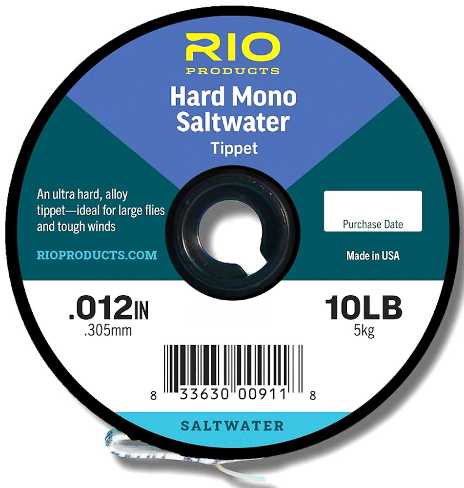 Rio Hard Mono Saltwater Tippet 110 yds Guide Spool Vorfachmaterial