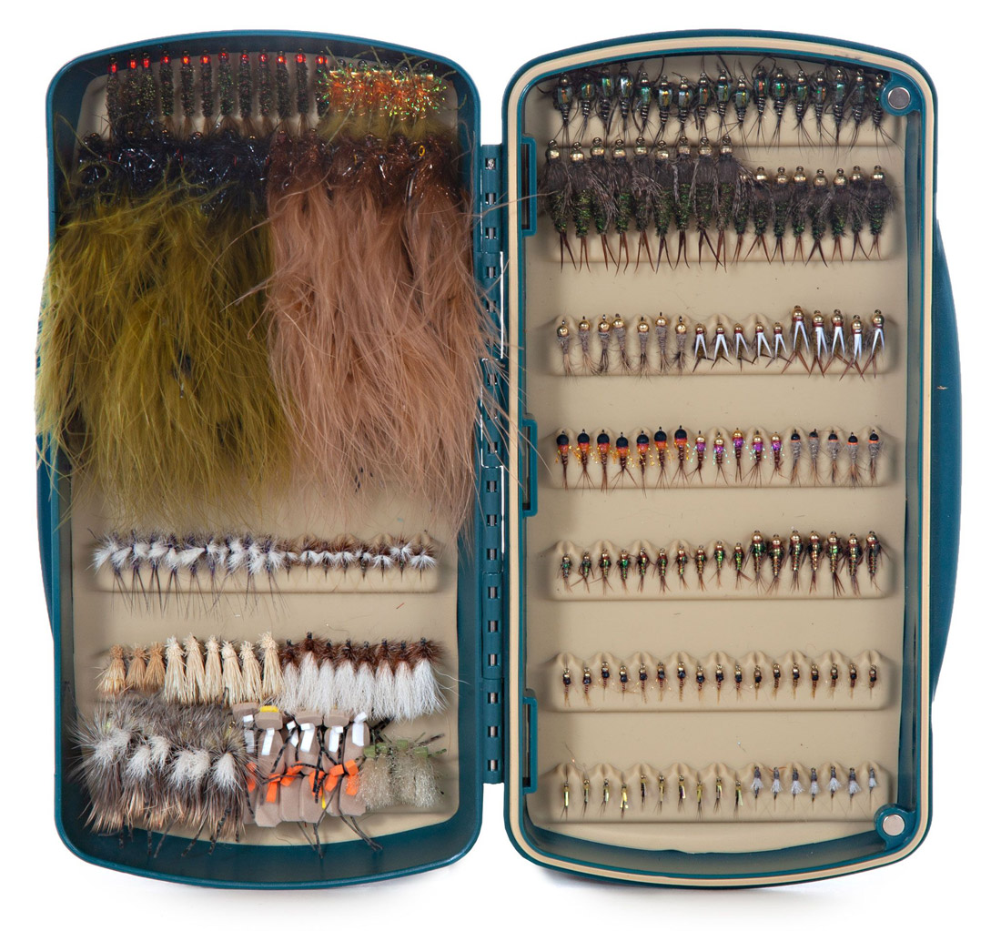 Tacky Pescador Fly Box Fliegenbox Large baja blue