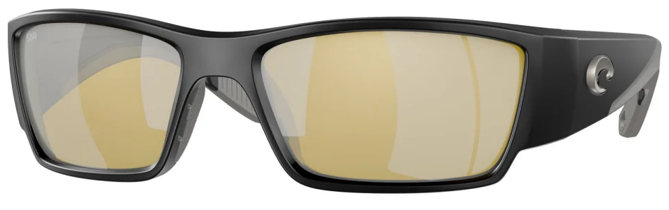 Costa Polarisationsbrille Corbina Pro Matte Black (Sunrise Silver Mirror 580G)