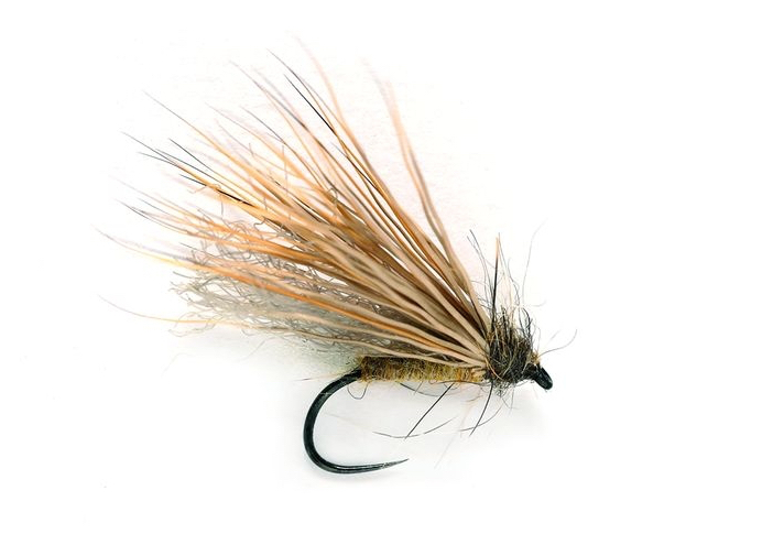 Fulling-Mill_Trockenfliege_Retirer-Sedge-Barbless