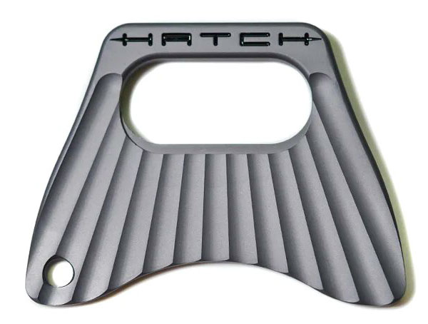 Hatch Fish Tail Bottle Opener Flaschenöffner Schlüsselanhänger grey