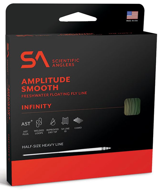 Scientific Anglers Amplitude Smooth Infinity orange Fliegenschnur