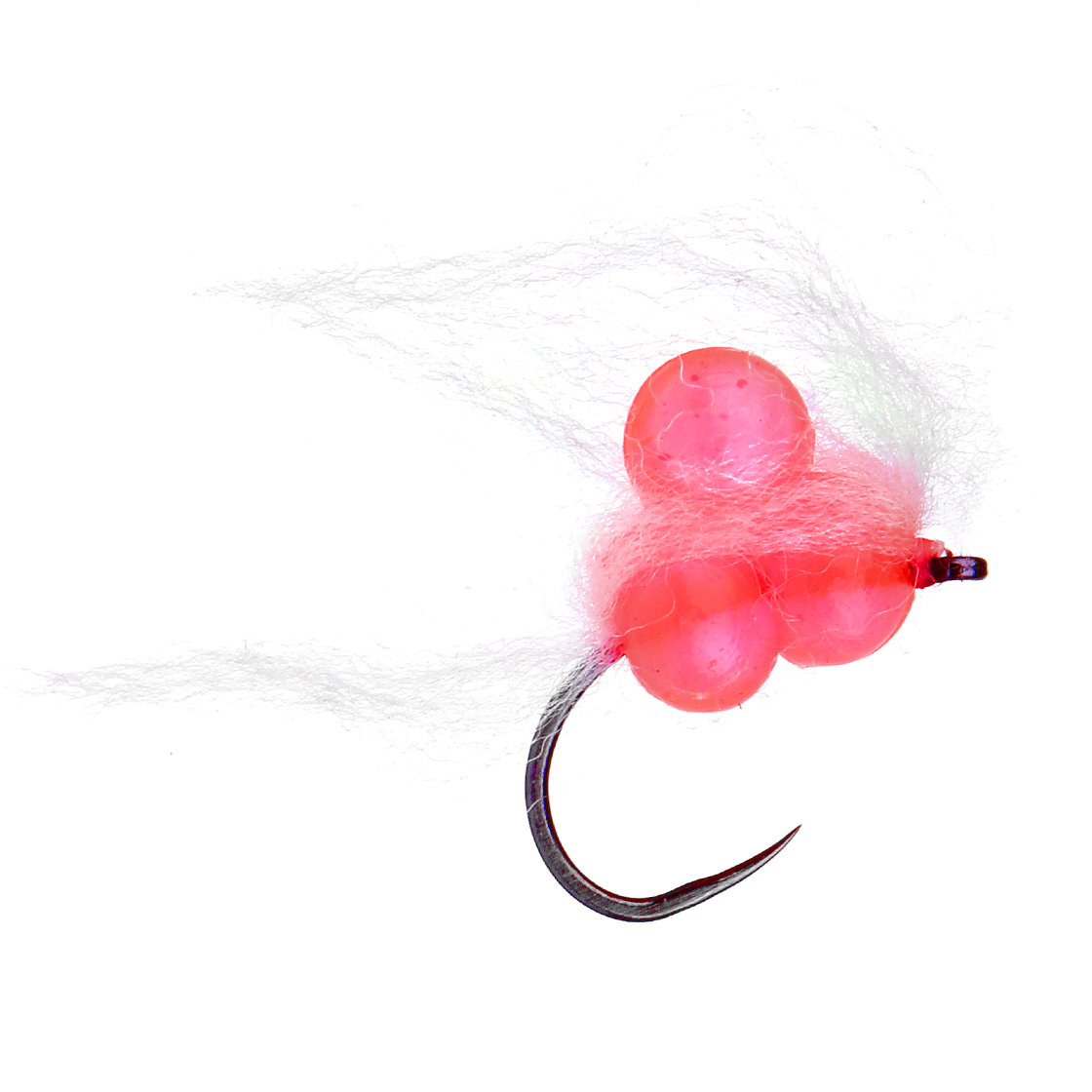 MFC Otter's Soft Milking Egg Cluster Flamingo Barbless #8