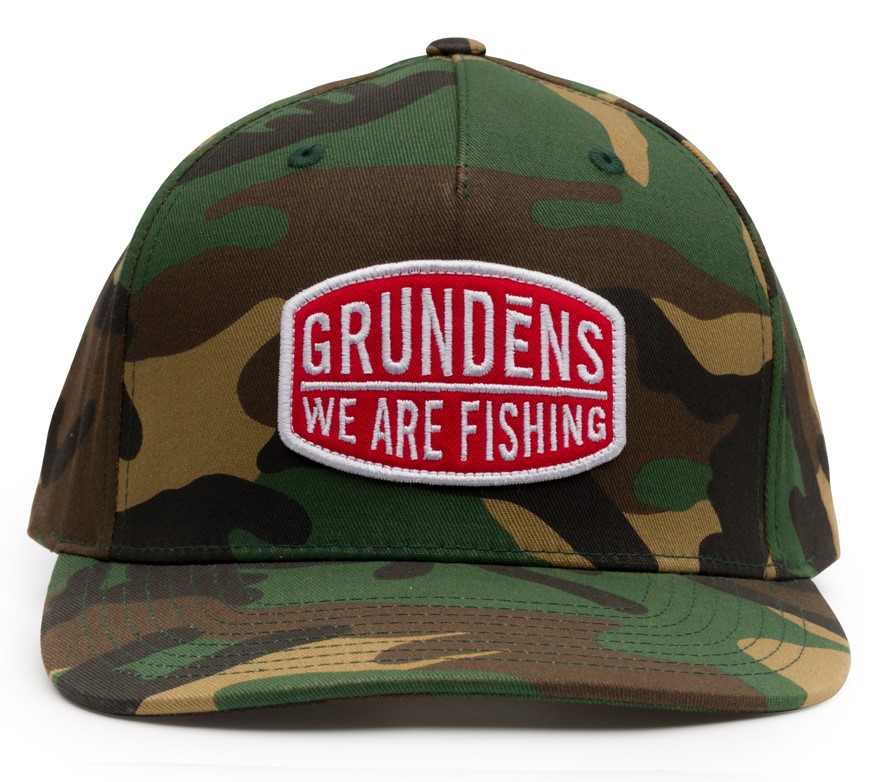 Grundéns We Are Fishing Camo Trucker Cap Kappe camo