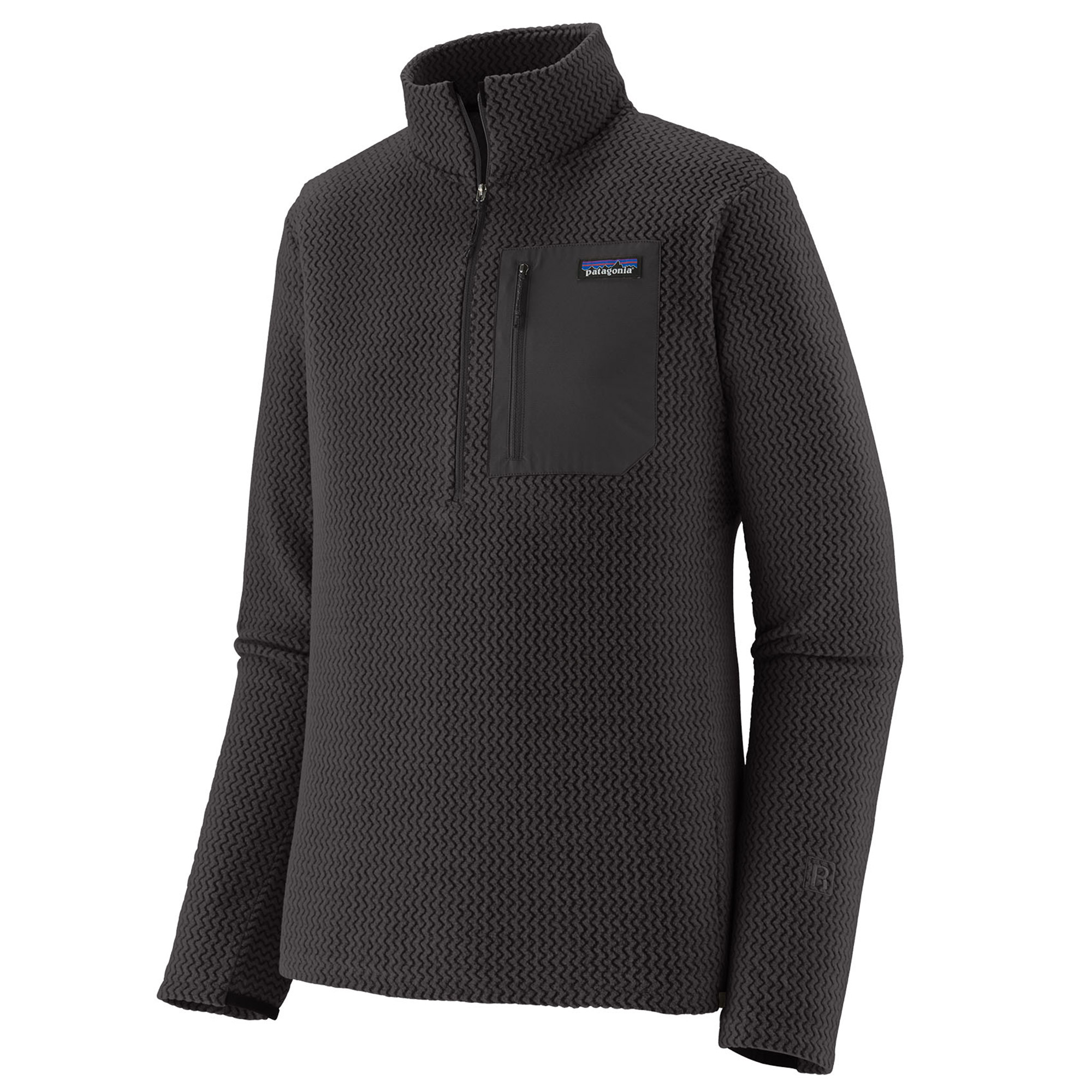 Patagonia R1 Air Zip Neck BLK - Black Patagonia R1 Air Zip Neck BLK - Black