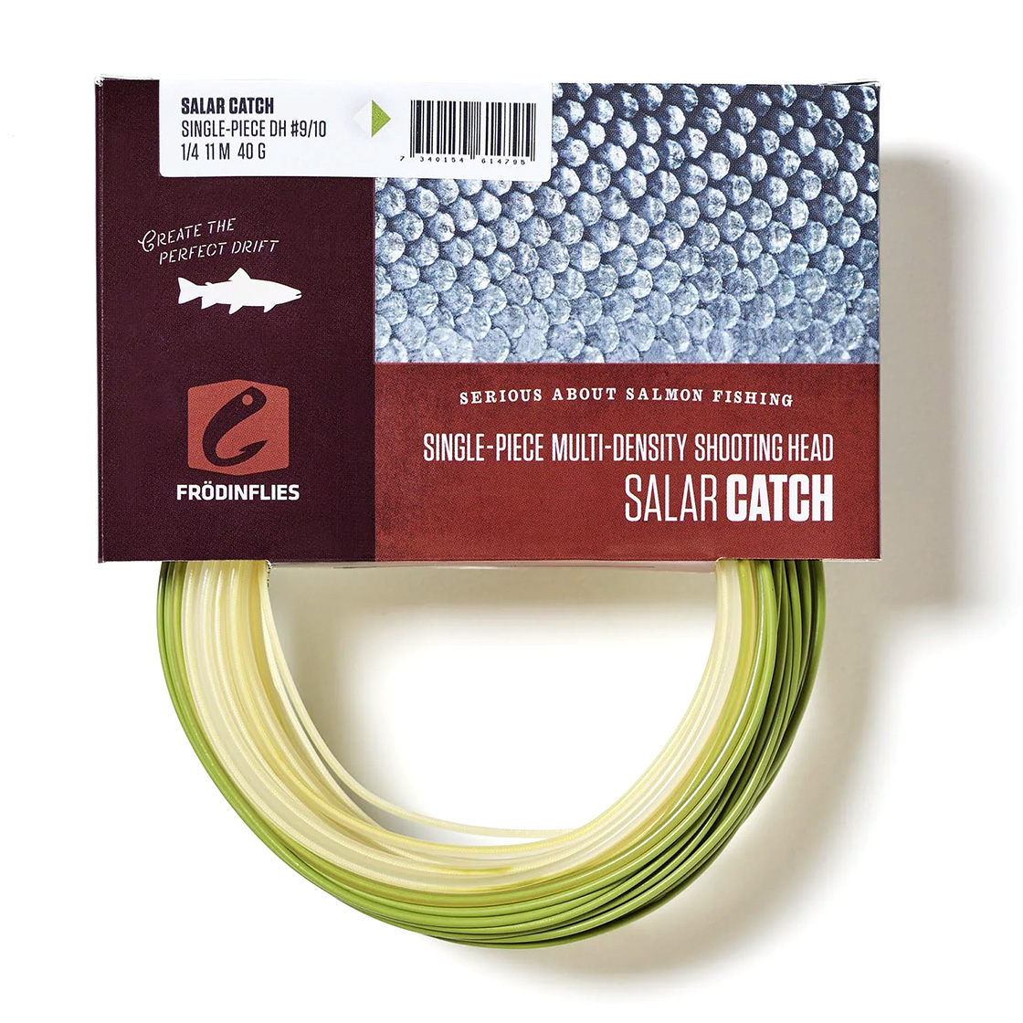 Frödin SALAR Catch Single-Piece Zweihand Schusskopf Sink1-Sink4