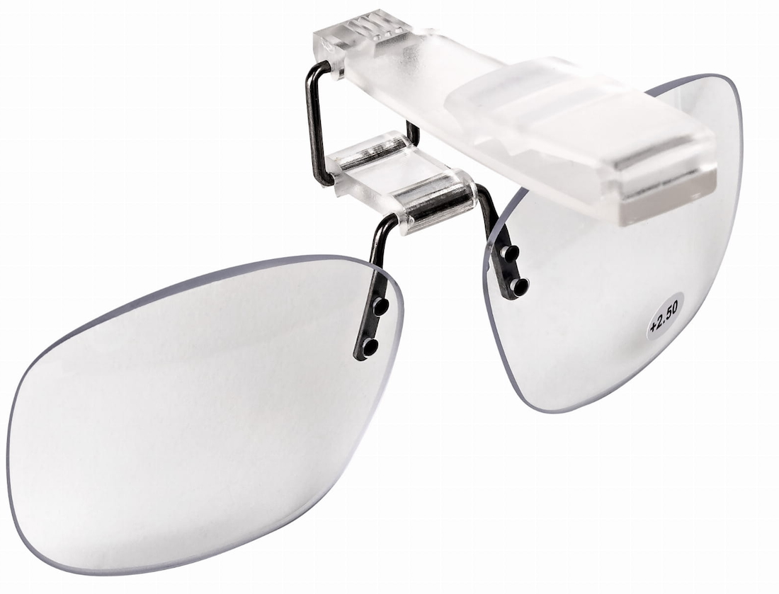 Traper Clip On Magnifier Vergrößerungshilfe 2,5 - Fach zum Aufstecken auf das Cap