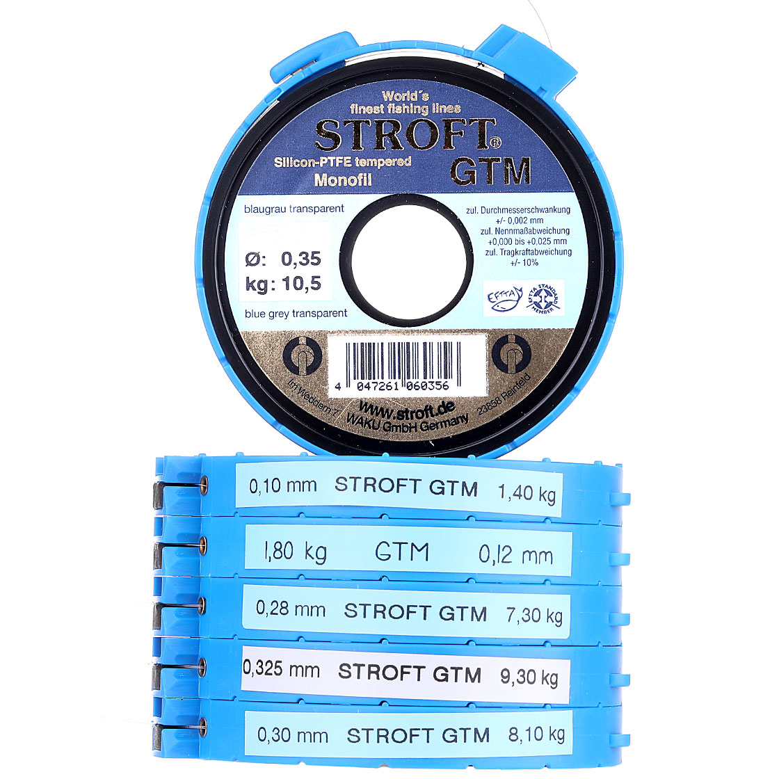 Stroft GTM Vorfachmaterial 50 m/Spule inkl. Cutter-Ring