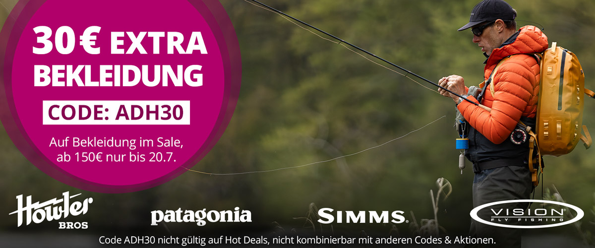 30€ Extra auf Bekleidung mit Code ADH30