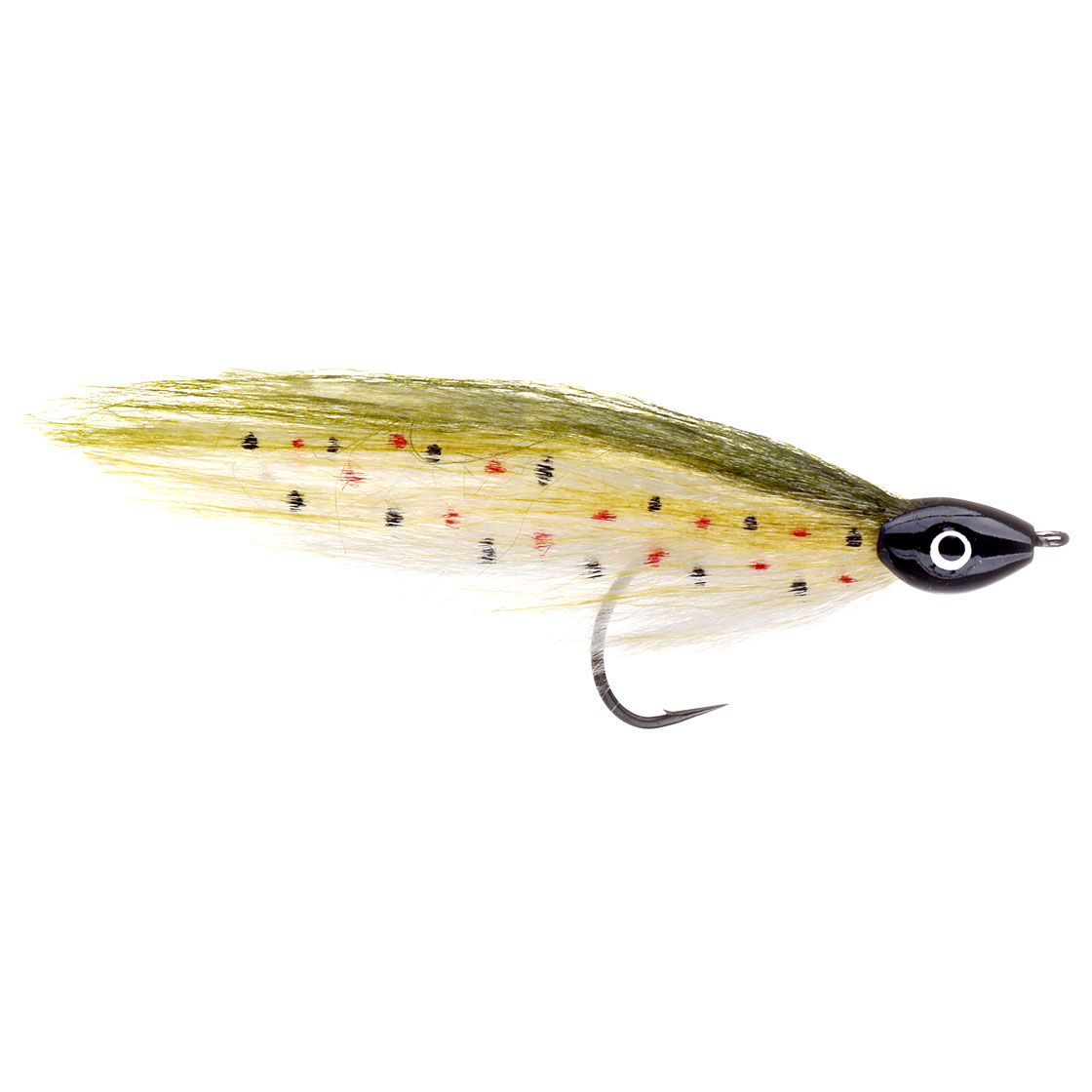 Wurm Streamer Fischkopf bachforelle
