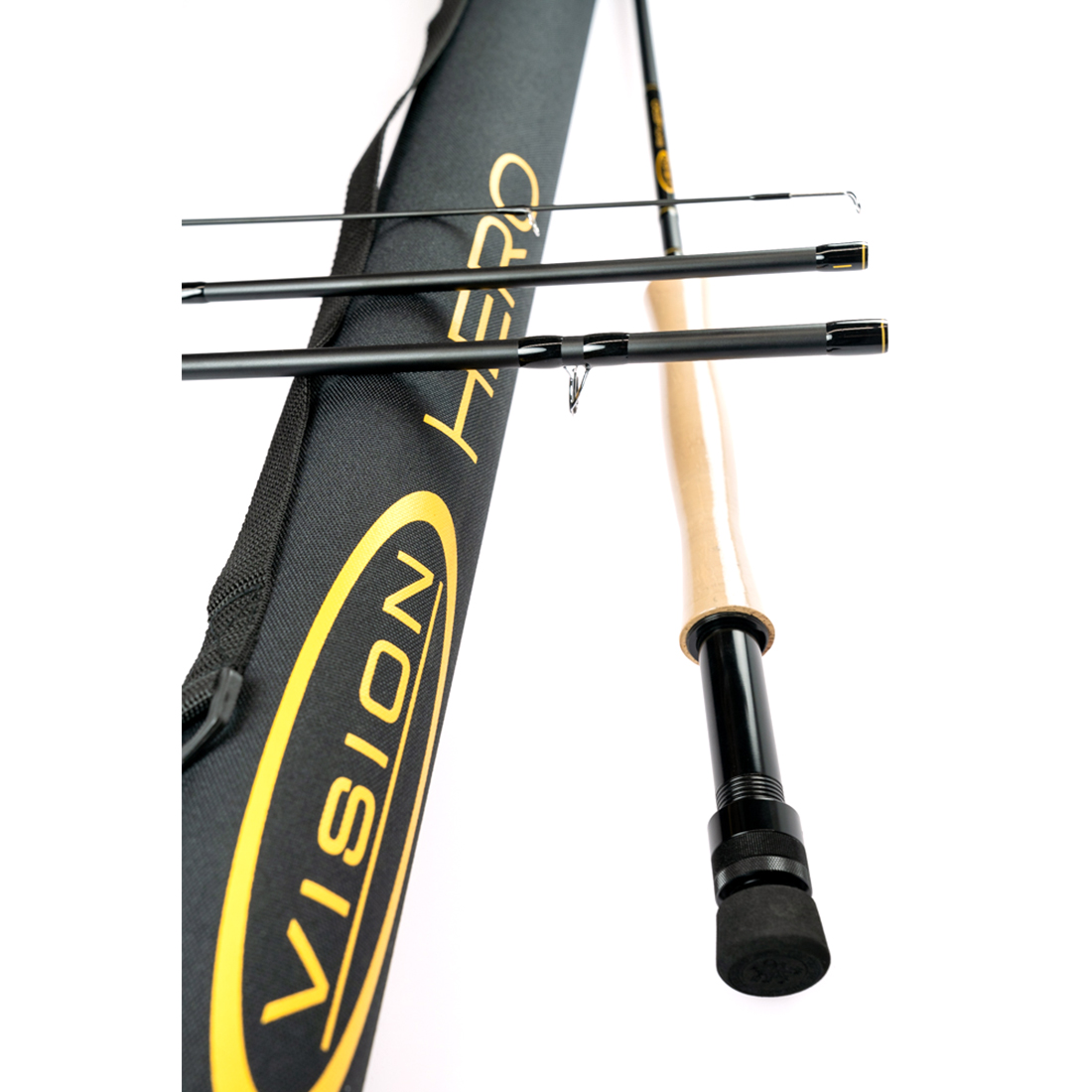 Vision Black Hero Streamer special Edition Fliegenrute # 6 - 9 ft