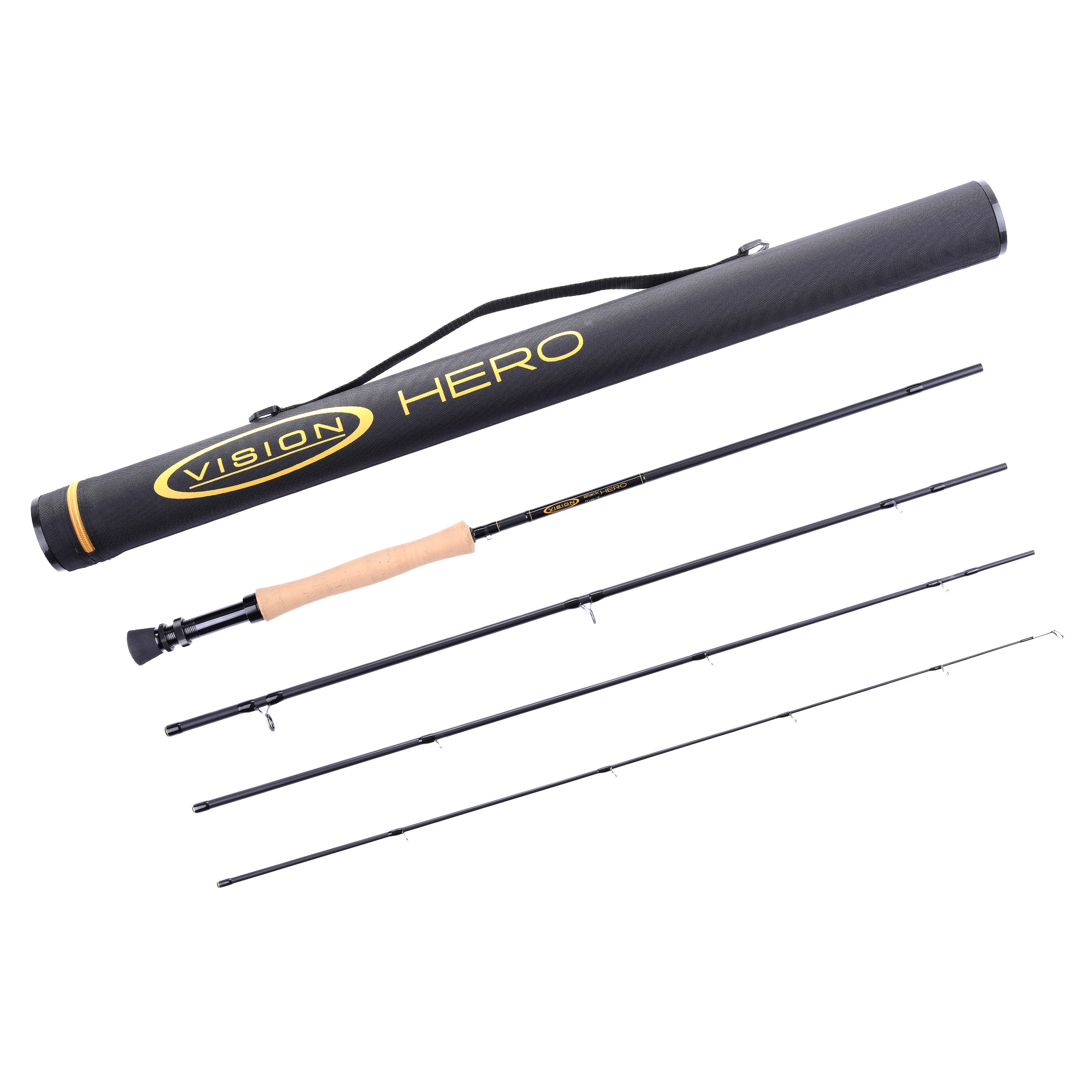 Vision Black Hero Coast special Edition Fliegenrute  # 7 - 9 ft
