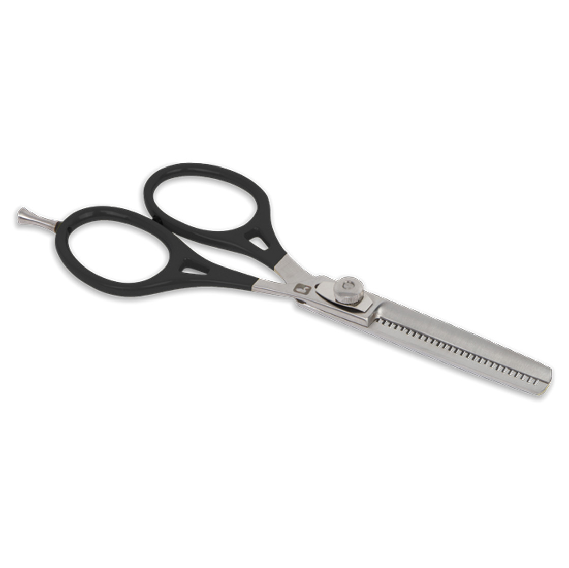 P-23259_Loon_Ergo_Prime_Tapering_Shears_with_Precision_Peg_Schere_black Loon Ergo Prime Tapering Shears with Precision Peg Schere black
