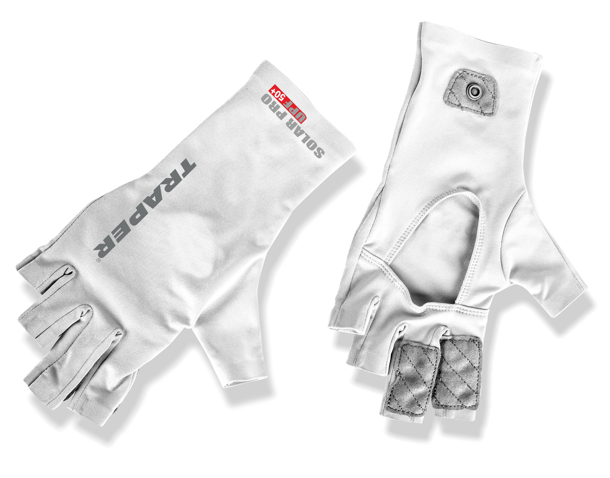 Traper Solar Pro Gloves UPF 50+ Handschuhe White