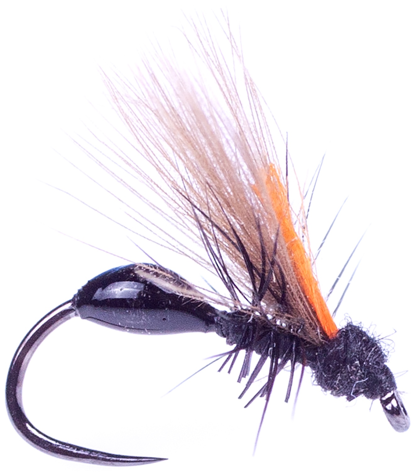 Guideline Trockenfliege Black Flying Ant Ameise Barbless