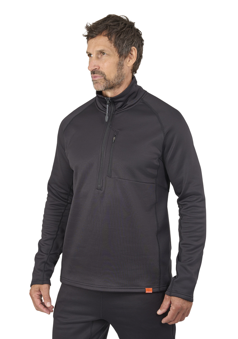 P-27575_Grundens_Grundies_Thermal_Half_Zip_Funktionsfleece_Jacke_black_5