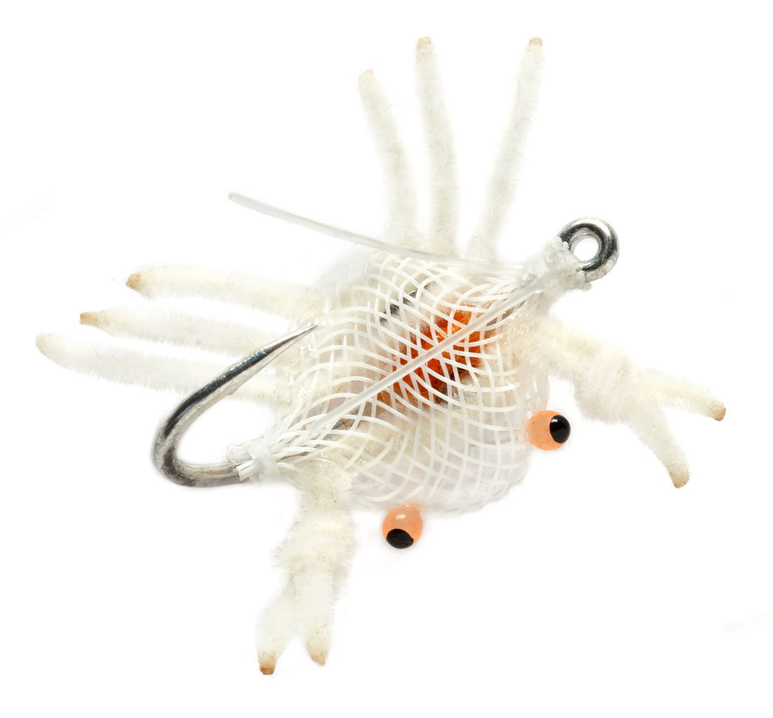 Fulling Mill Salzwasserfliege - Flexo Crab Weedless white