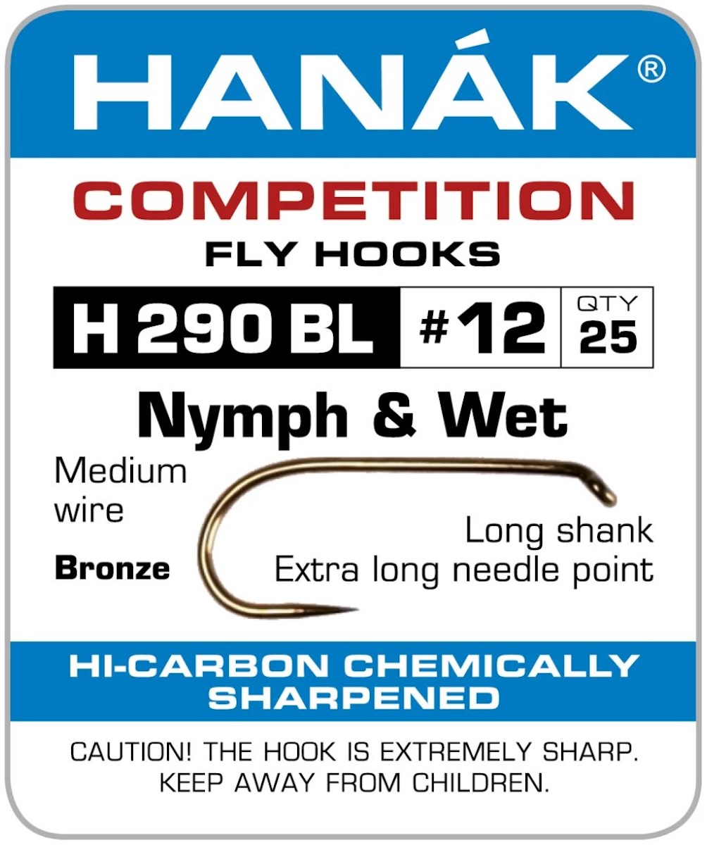 Hanak H 290 BL Nymph & Wet Haken bronze