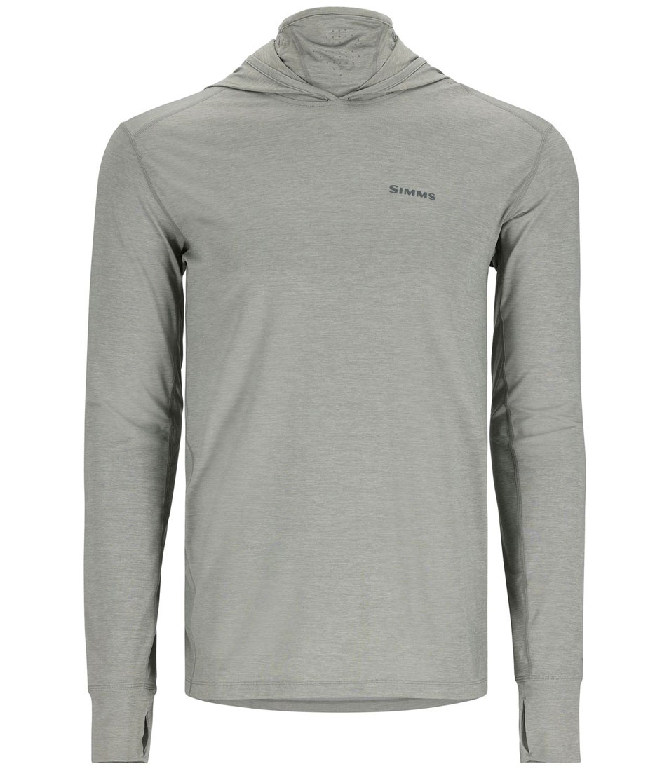 Simms Solarflex Guide Cooling Hoody Langarmhemd cinder