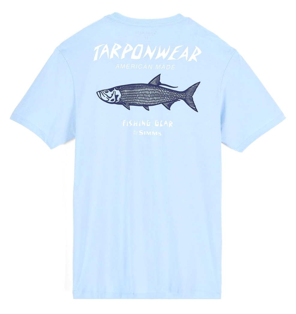 Simms Tarponwear T-Shirt Sky Blue Simms Tarponwear T-Shirt Sky Blue