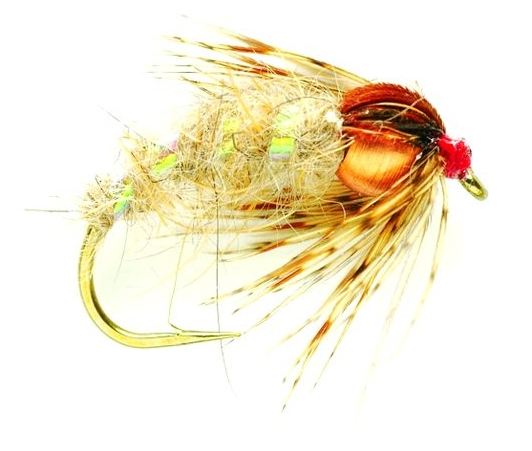 fulling_mill_CJs_Holy_Grail_Hares_Ear_Nat Fulling Mill Nymphe - CJ's Holy Grail Hares Ear natural