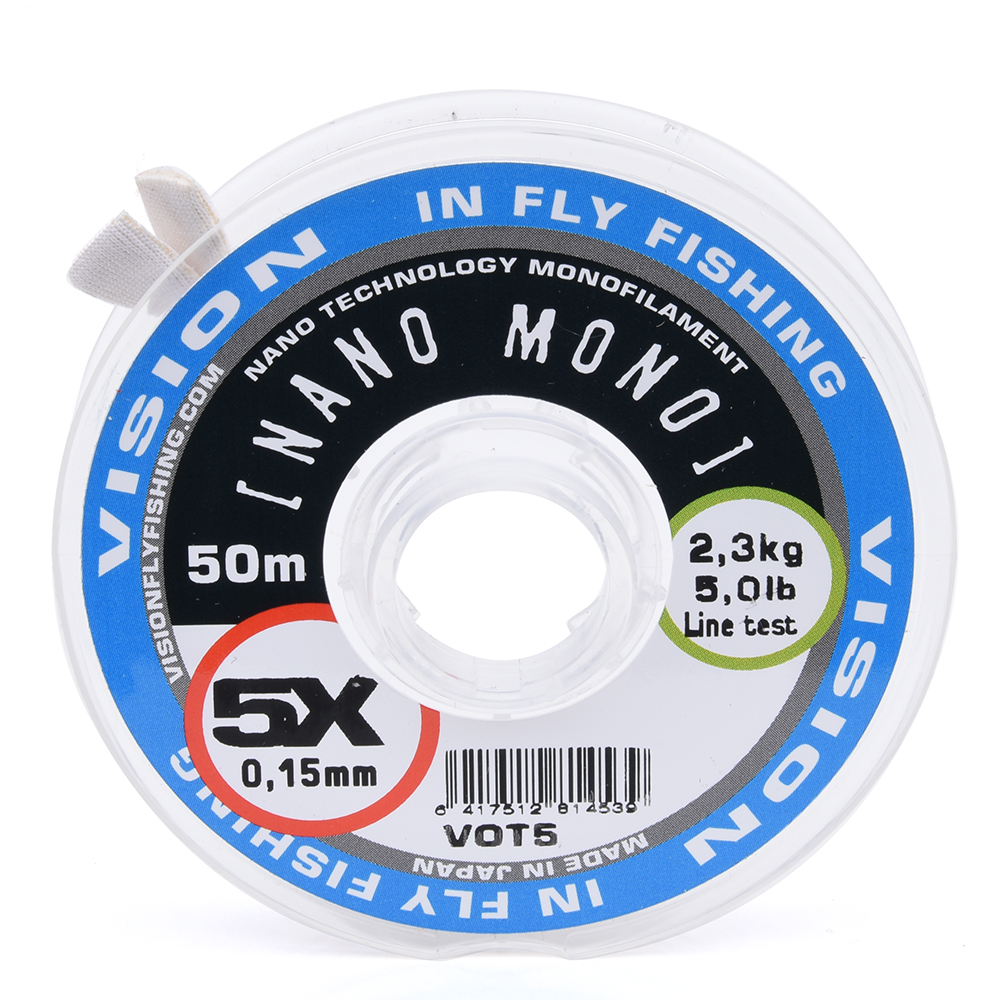 Vision Nano Mono Tippet auf Spule