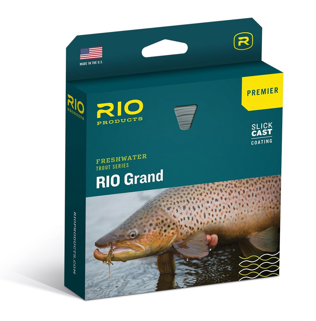 Rio Premier Grand Fliegenschnur pale green/light yellow