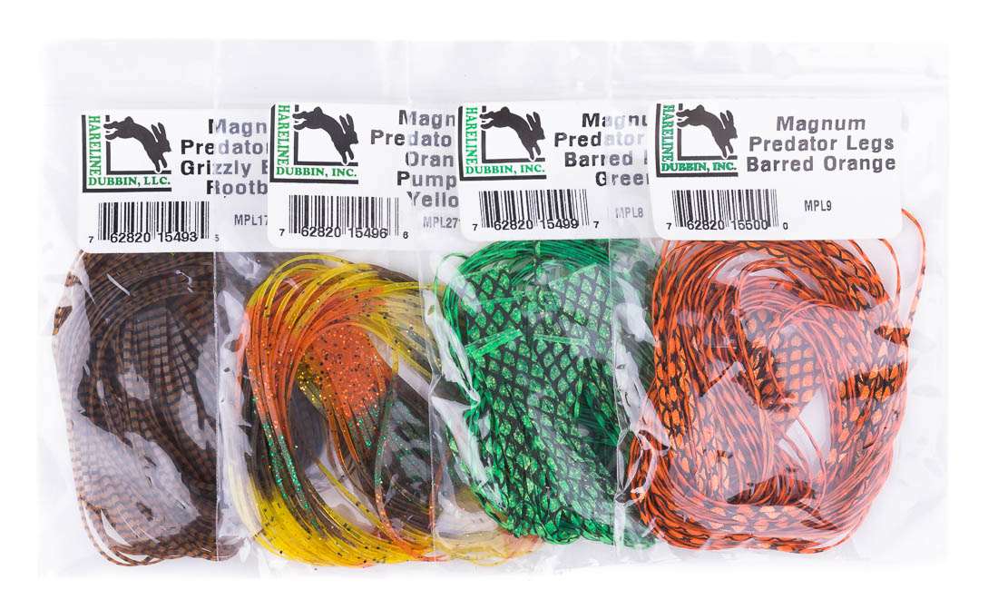 Hareline Magnum Predator Legs Rubber Legs