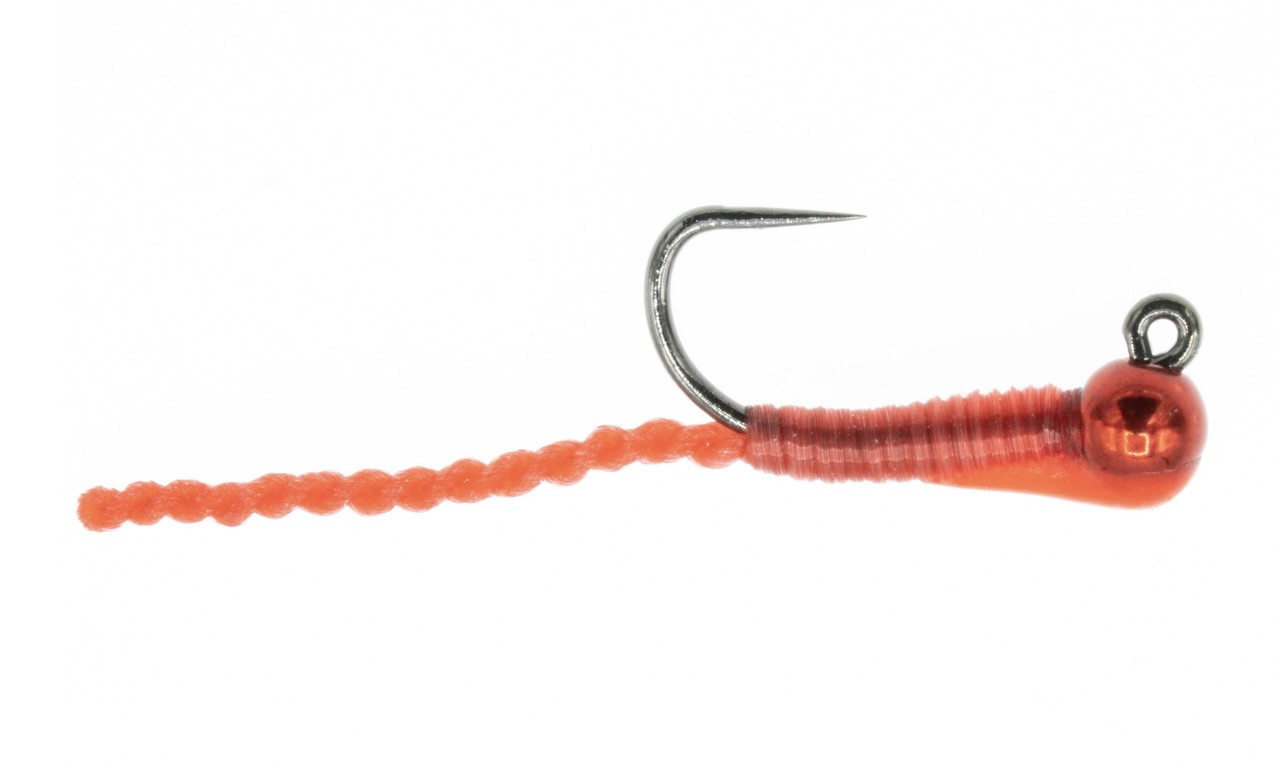 Umpqua Nymph Twisted Worm #16 3.0mm Bloodworm Red