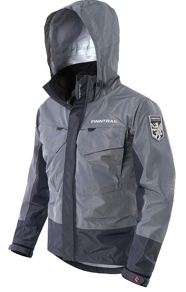 Finntrail Wading Jacket Coaster grey Watjacke