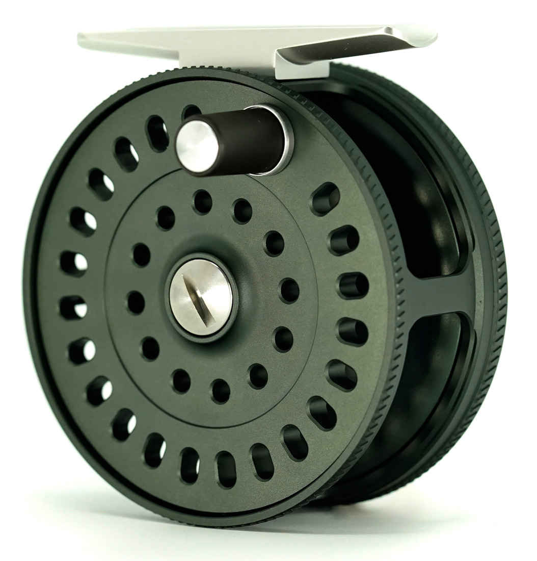 Iwana MINAMI Trout Fliegenrolle Green