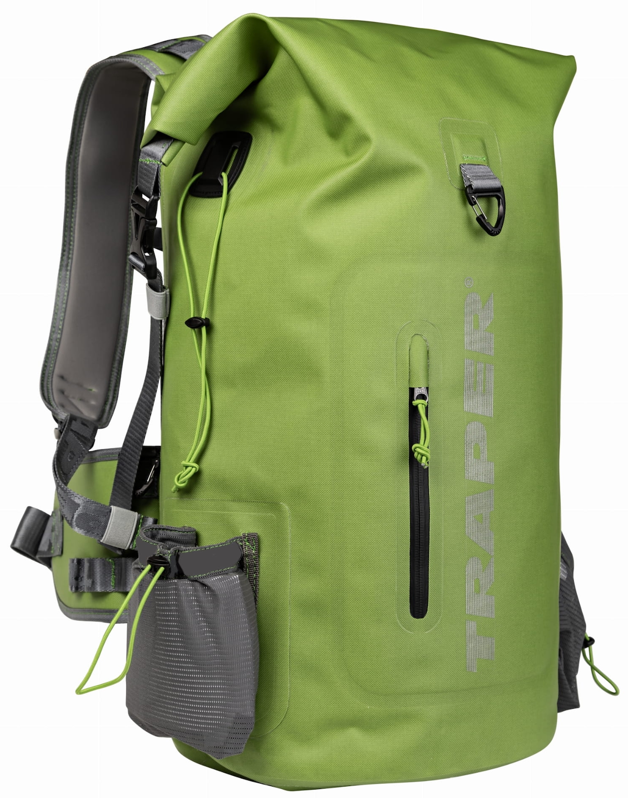 Traper Extreme Backpack Roller - wasserdichter Rolltop Rucksack Green